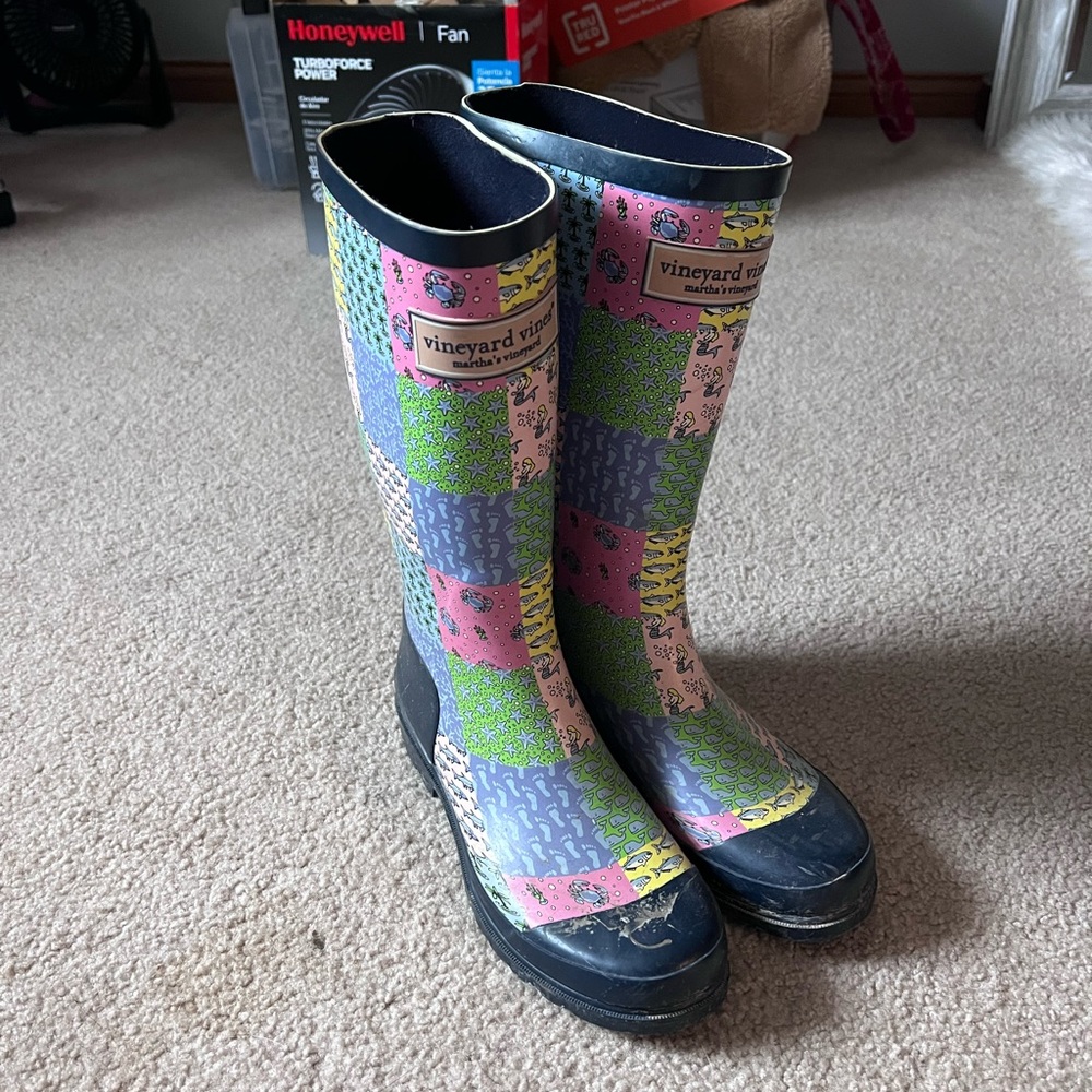 VINEYARD VINES RAINBOOTS
